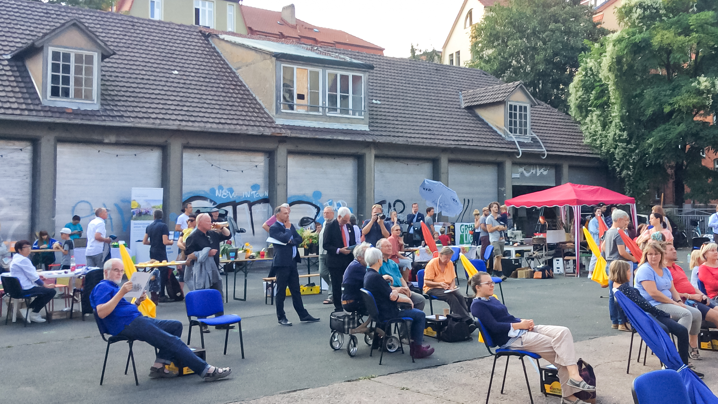 Faires Weimar: Thüringer Landstrom auf dem Markt der Möglichkeiten