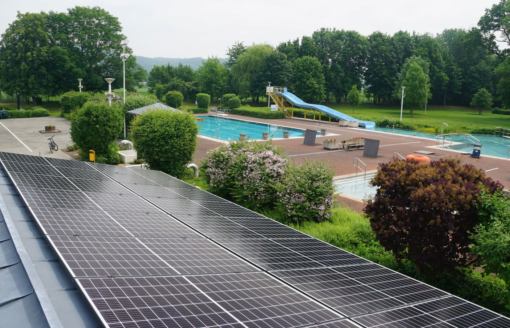 Mit Solar in die Freibad-Saison