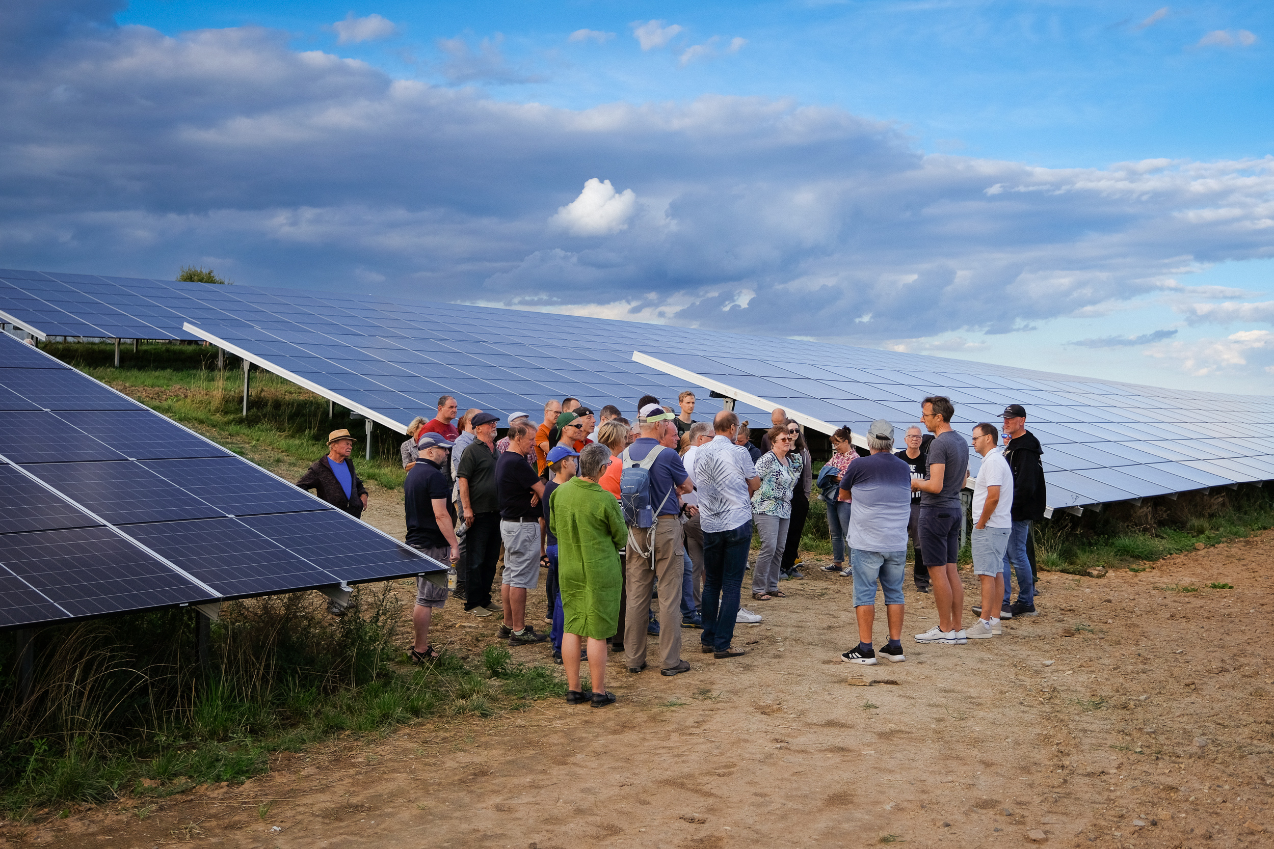 Einweihung Bürgersolarpark Göritzberg